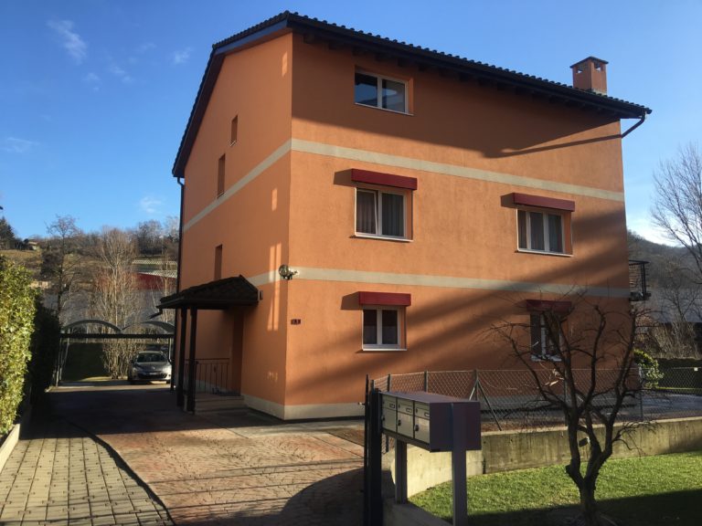 Umbau: Einfamilienhaus mit Garten und Carport in Torricella - Tessin